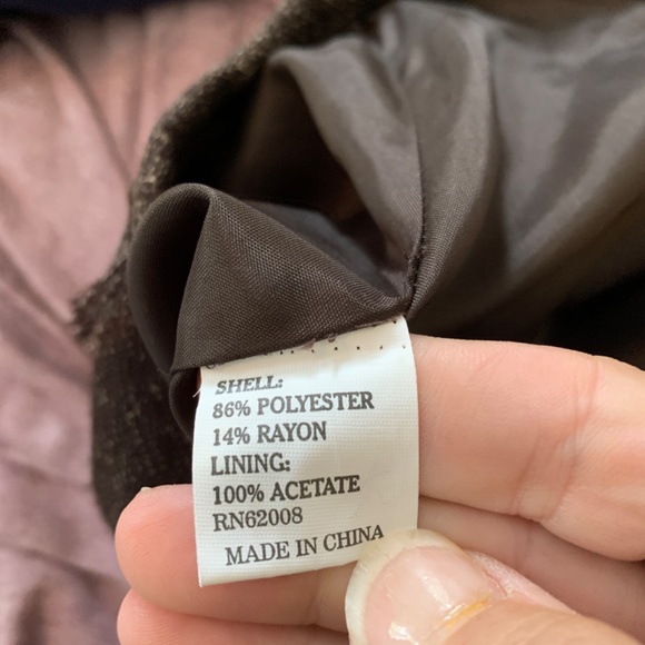 Maakif asymmetric fringed fully lined skirt. Worn once - Picture 4 of 4